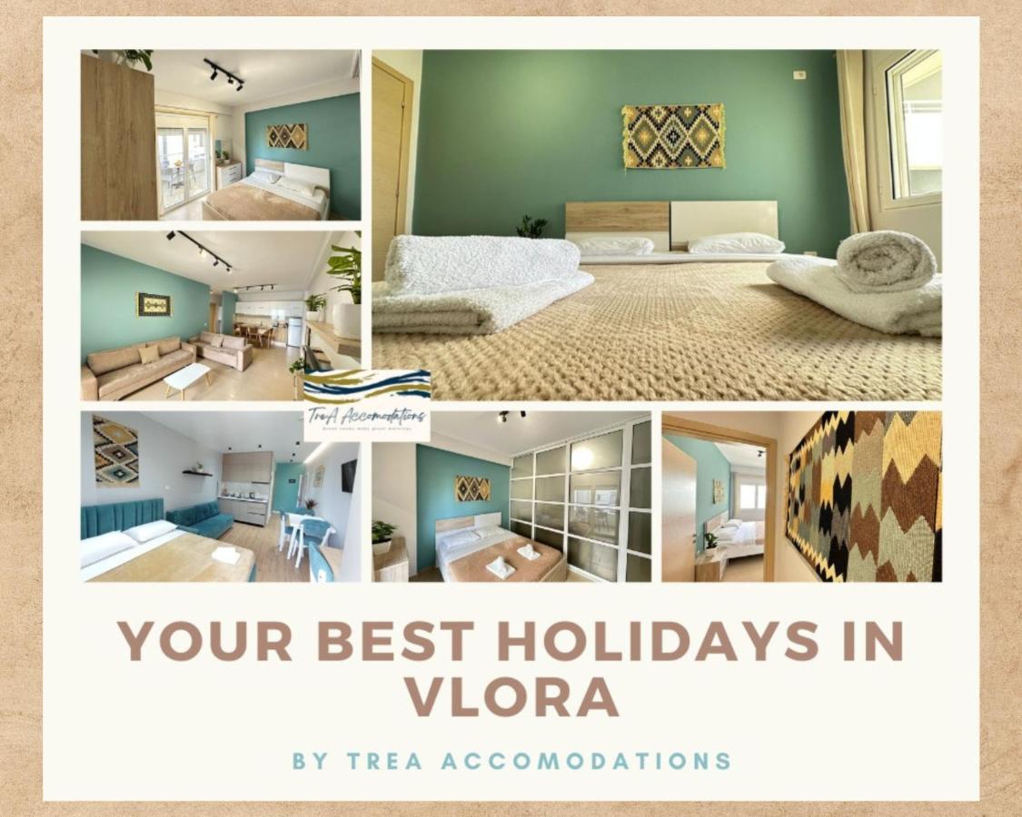 Trea Accomodations - Port Side Влёра Экстерьер фото